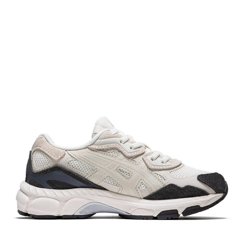 Durable toe cap Adaptive Cushioning Tech Asics Gel-NYC (PS) - Cream/Smoke Grey