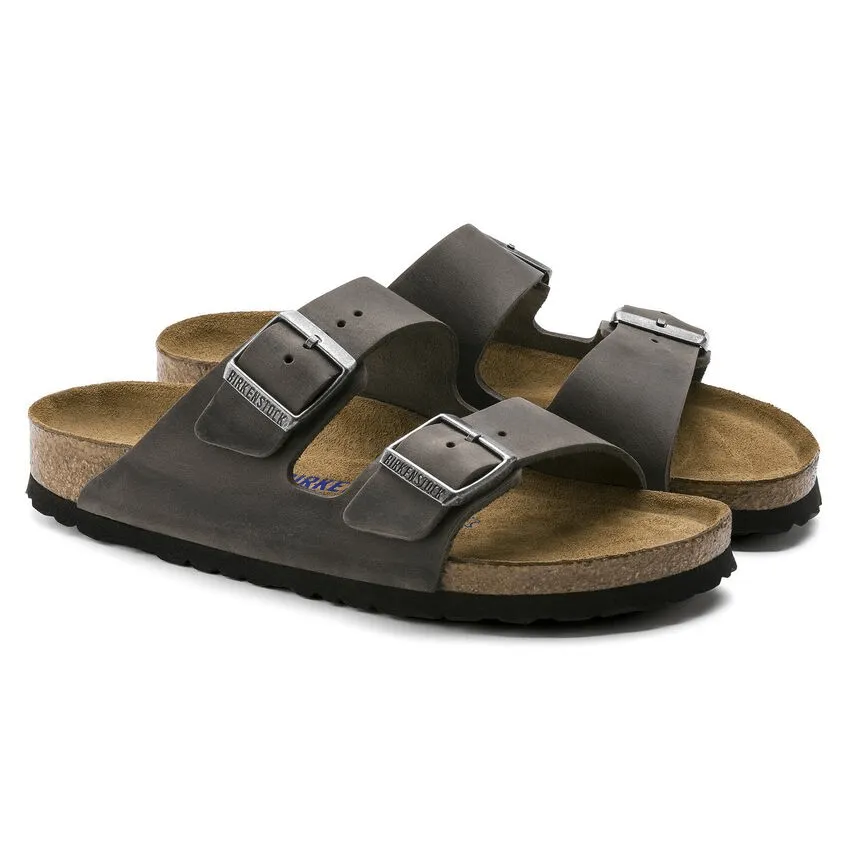 Street Adventure Sandals Trend Style Shoes Arizona | Soft Footbed | Oiled Leather | Iron
