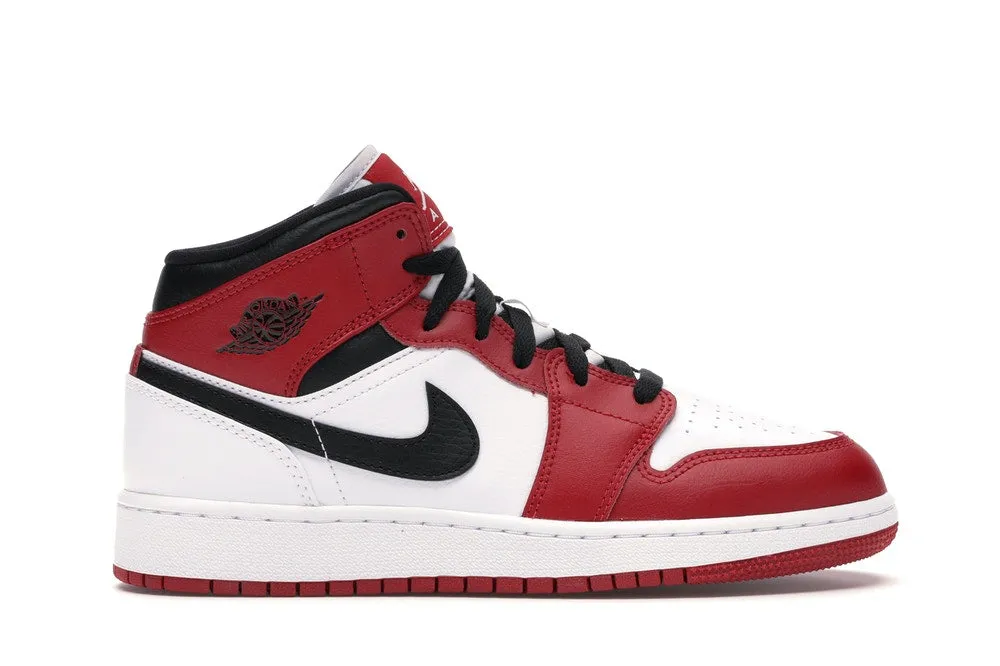 Foot Support Jordan 1 Mid Chicago 2020 (GS)