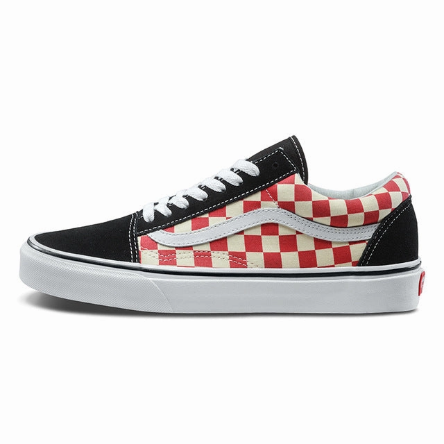 Vans Mens & Womens Classic OLD SKOOL Low-top Skateboarding Shoes Heat Mode Wind Chill