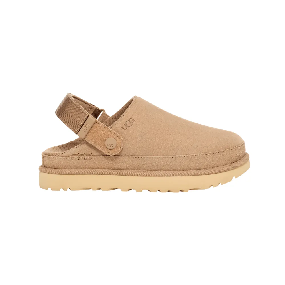 Firm Ground Goldenstar Clog | Women | Suede | Sand