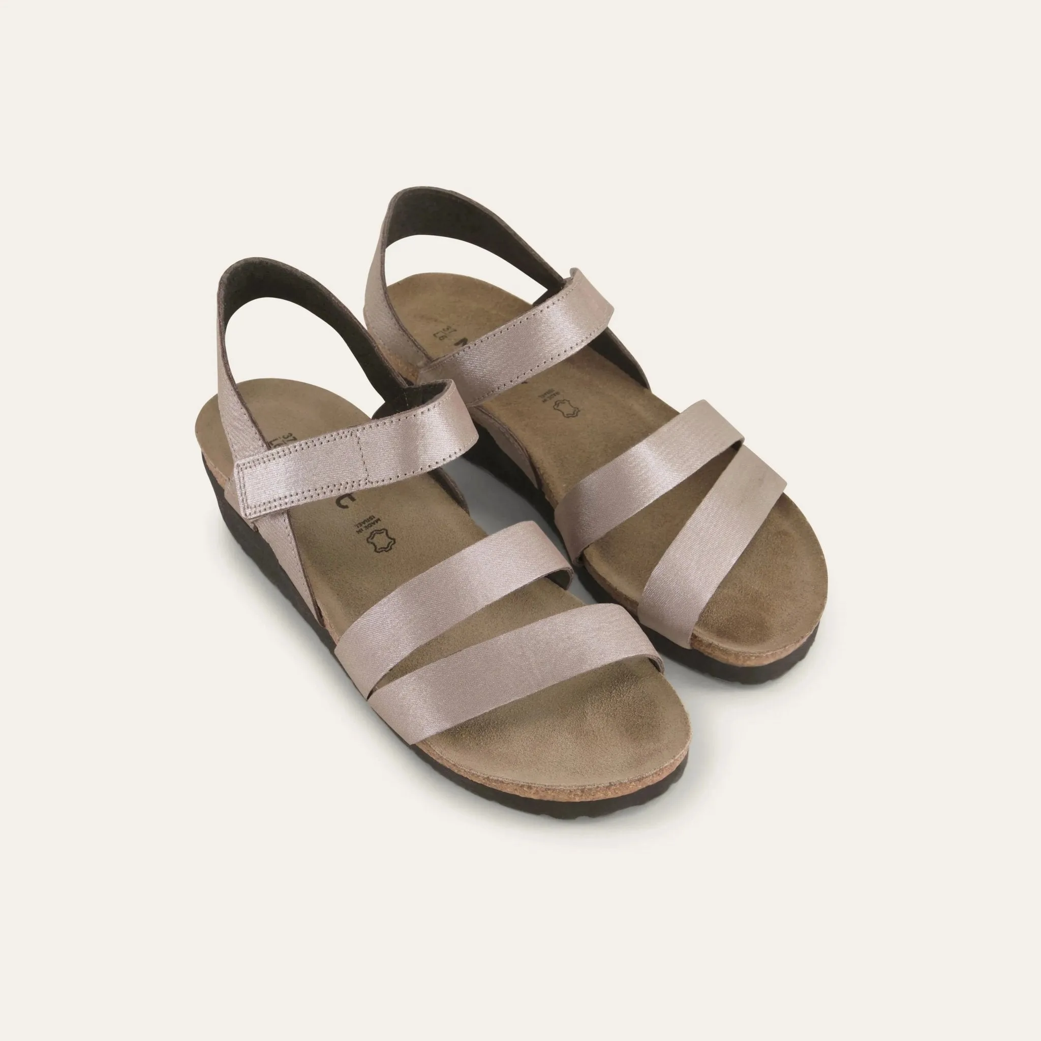 Kayla | Leather | Silver Threads Tropic Mode Wide fit