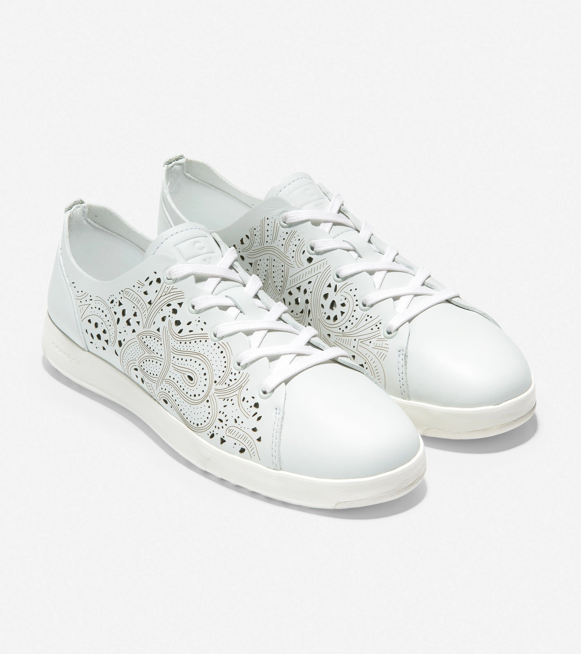 contoured shoes teenagers' style GrandPr? Tennis Laser Cut Sneaker