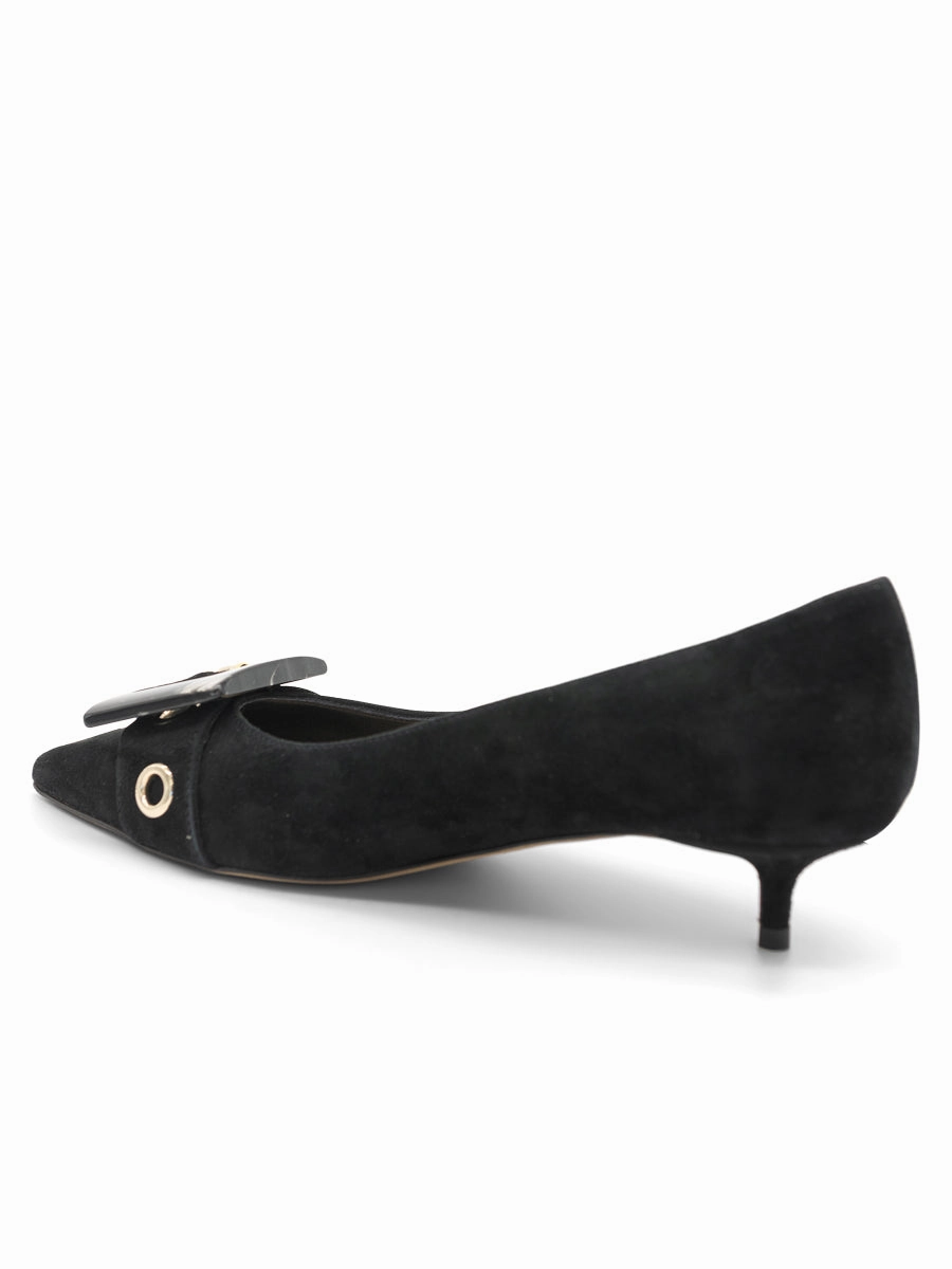 Diana Pointed Toe Kitten Heel Statement Piece Icon Glam