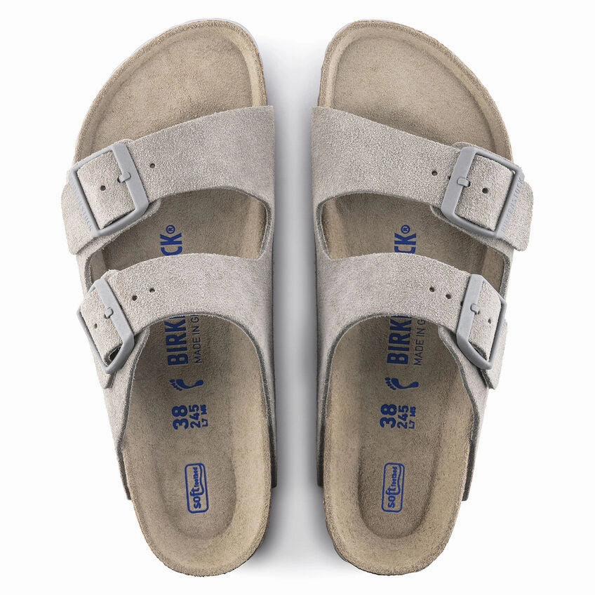 Light Travel Flats Foot Friendly Arizona Soft Footbed : Stone Coin