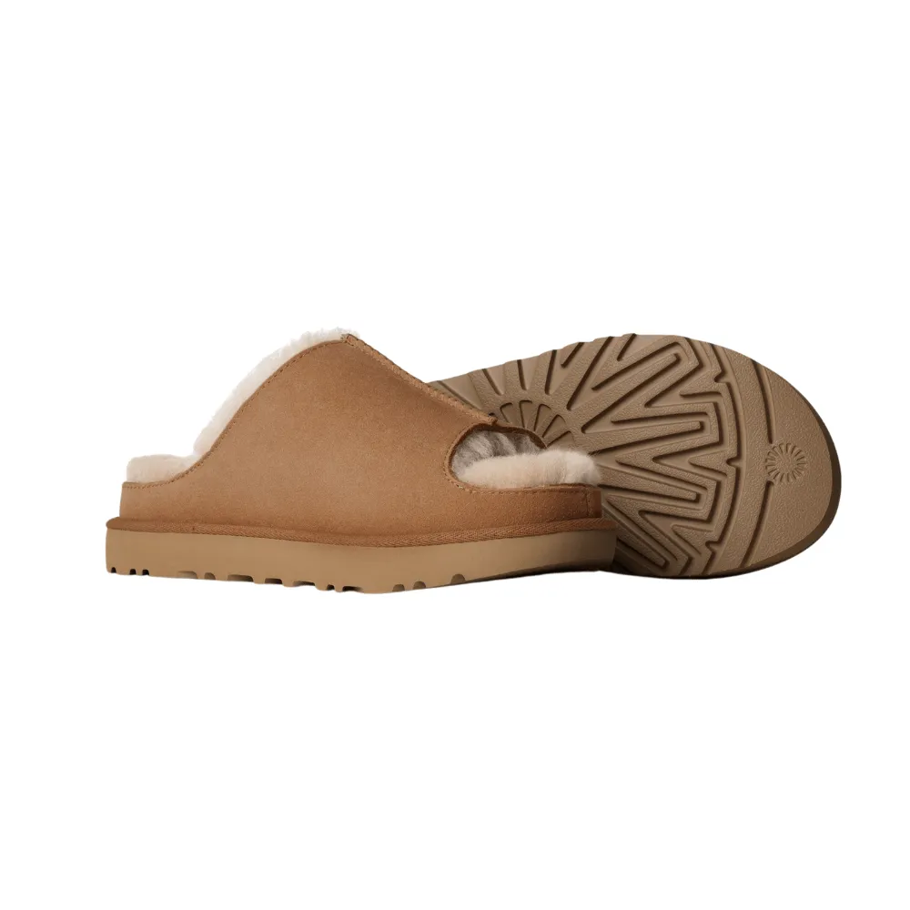 Greenport Slide | Women | Sheepskin | Chestnut Trail Strong