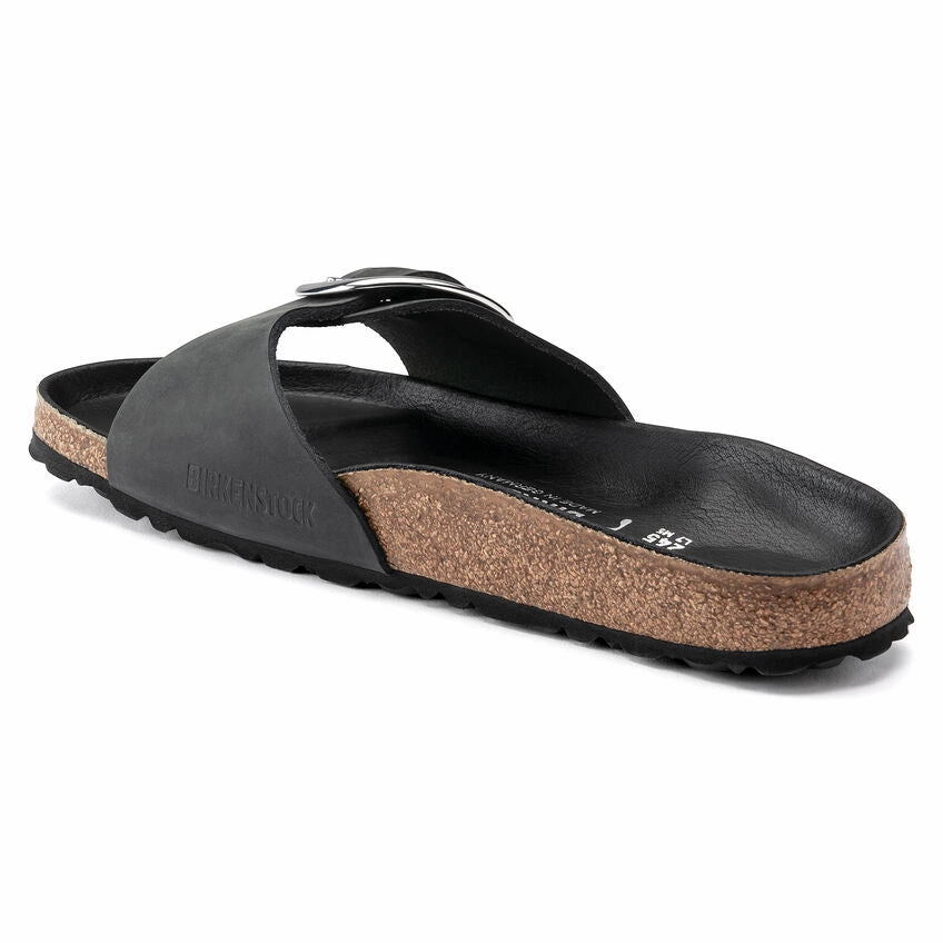 BIRKENSTOCK MADRID BIG BUCKLE BLACK Easy Travel