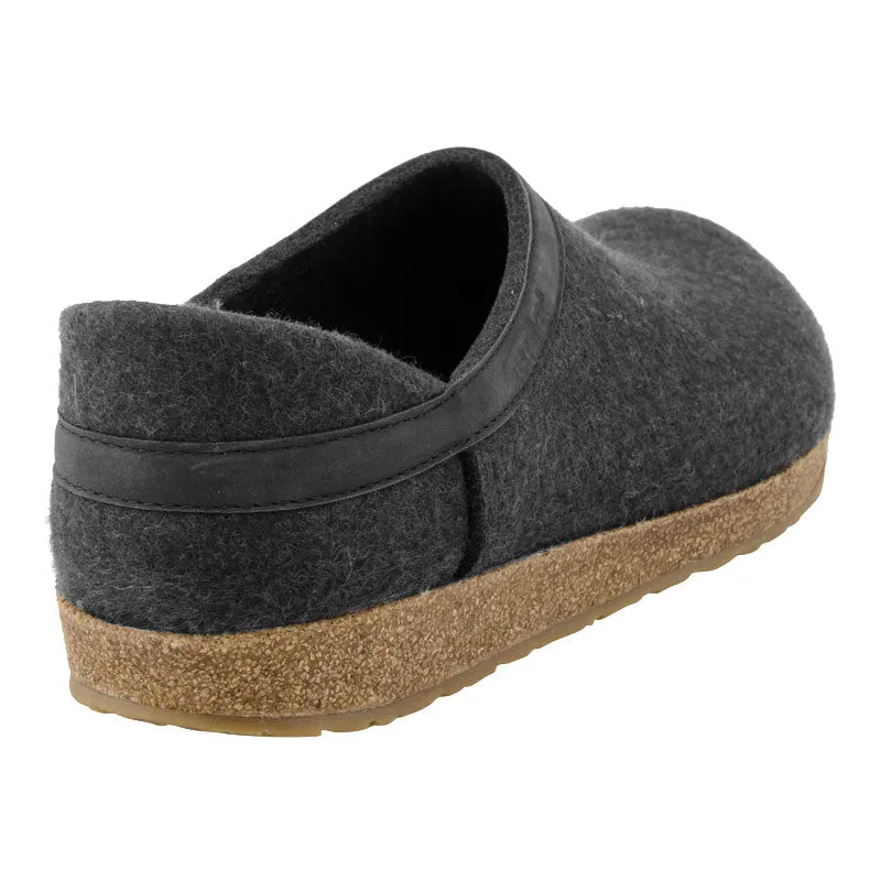 Grizzly Leather Heel | Wool | Charcoal Star Mood Match All
