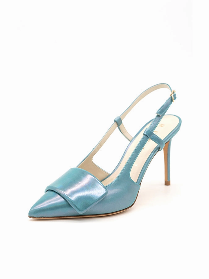 Sculpted Heel Halen Slingback Pump