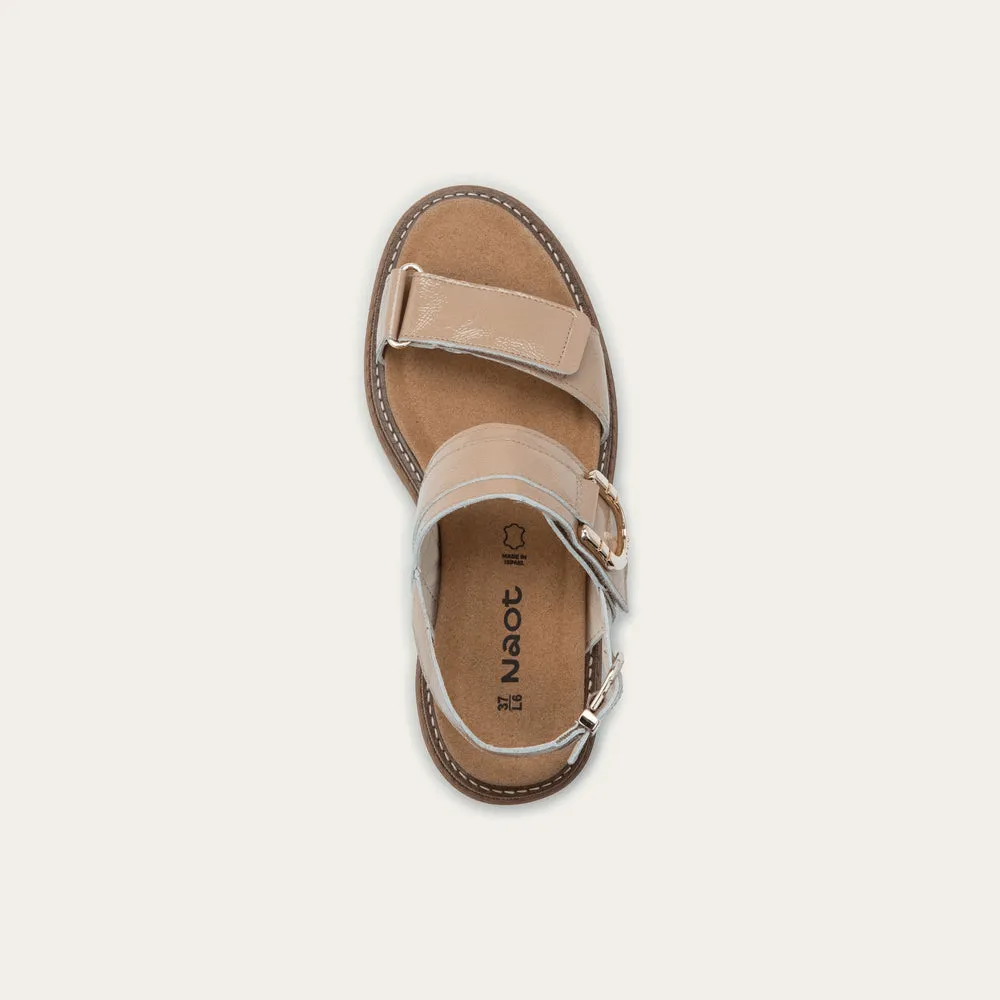 Foot Ease Trinity | Patent | Camel Crinkle