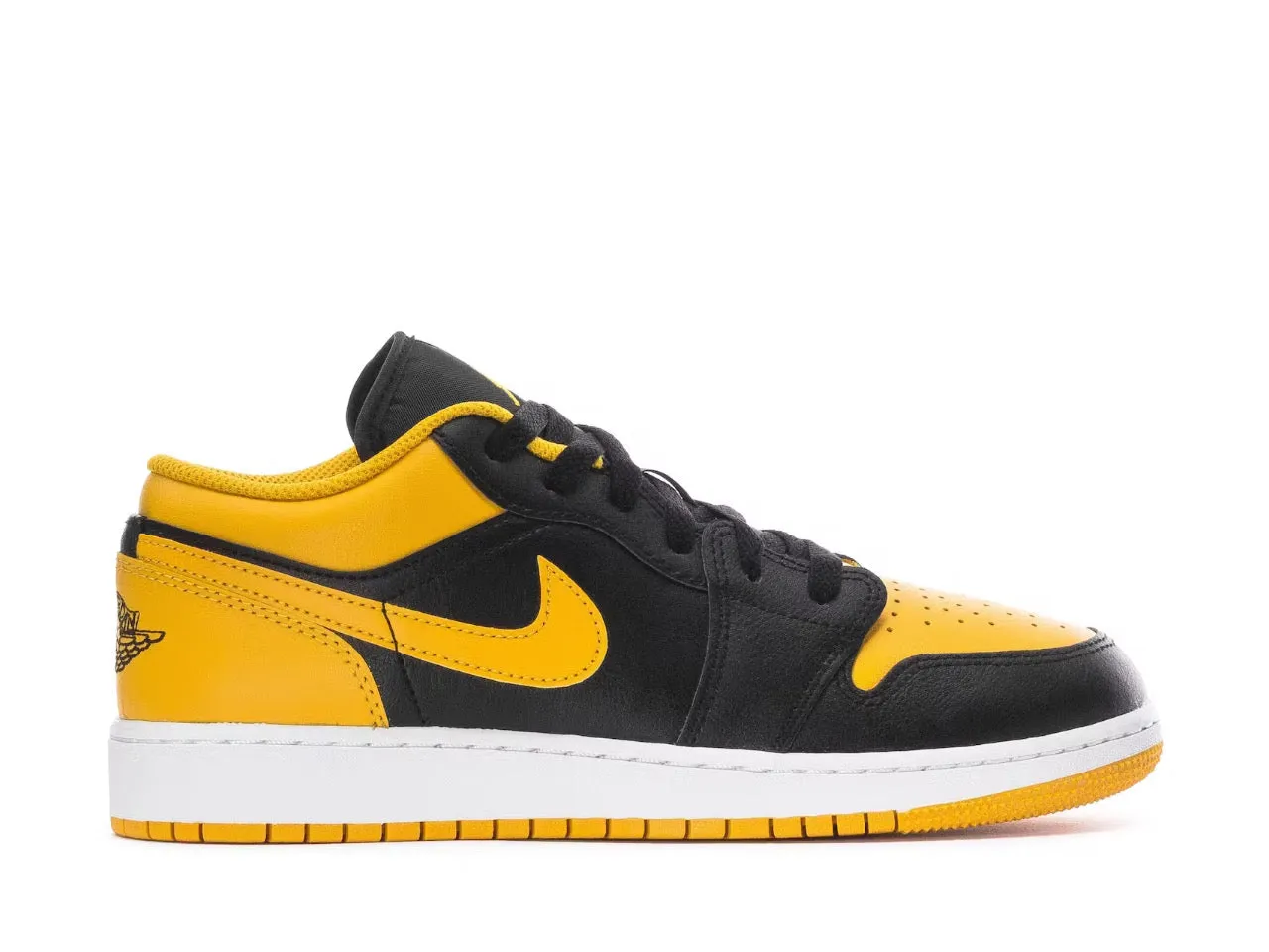 Joy Mood Field Fast Air Jordan 1 Low Yellow Ochre (GS)