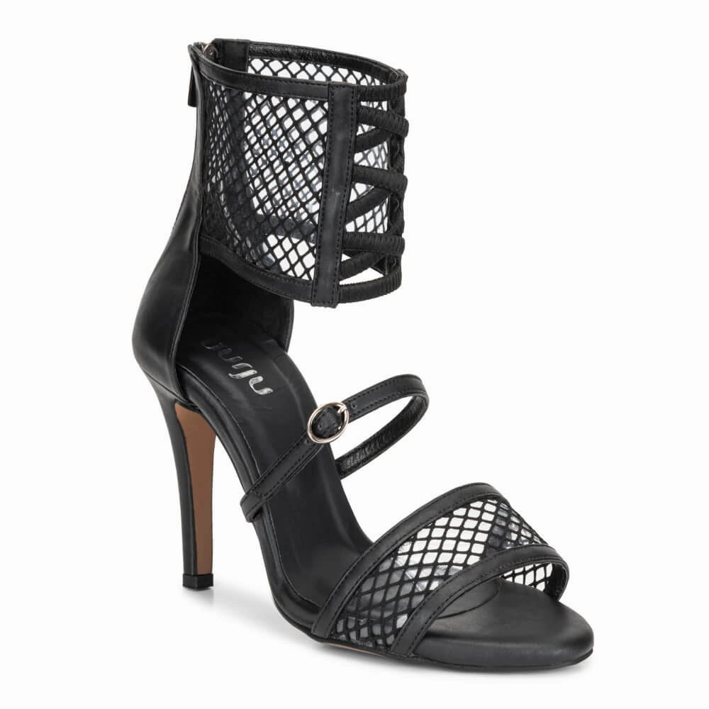 Comfy Walk Hannah - Black Vegan Leather - Street Sole