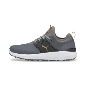 IGNITE ARTICULATE Golf Shoes | Quiet Shade / Puma Team Gold / Puma Black Comfort Step Durable Sole