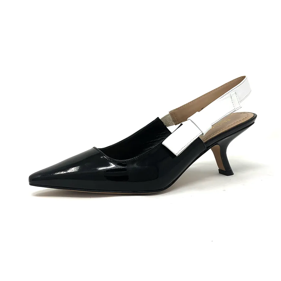 Casual Footwear Helena Kitten Heel Slingbacks - Final Sale