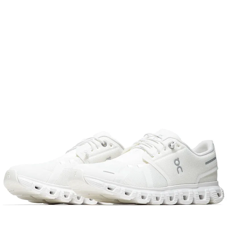 made - to - order running shoes On Cloud 6 - White/White