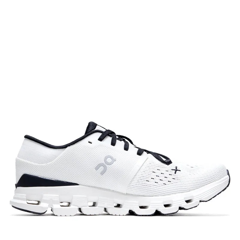 amateur running option field hockey shoes Women's On Cloud X 4 - Ivory/Black