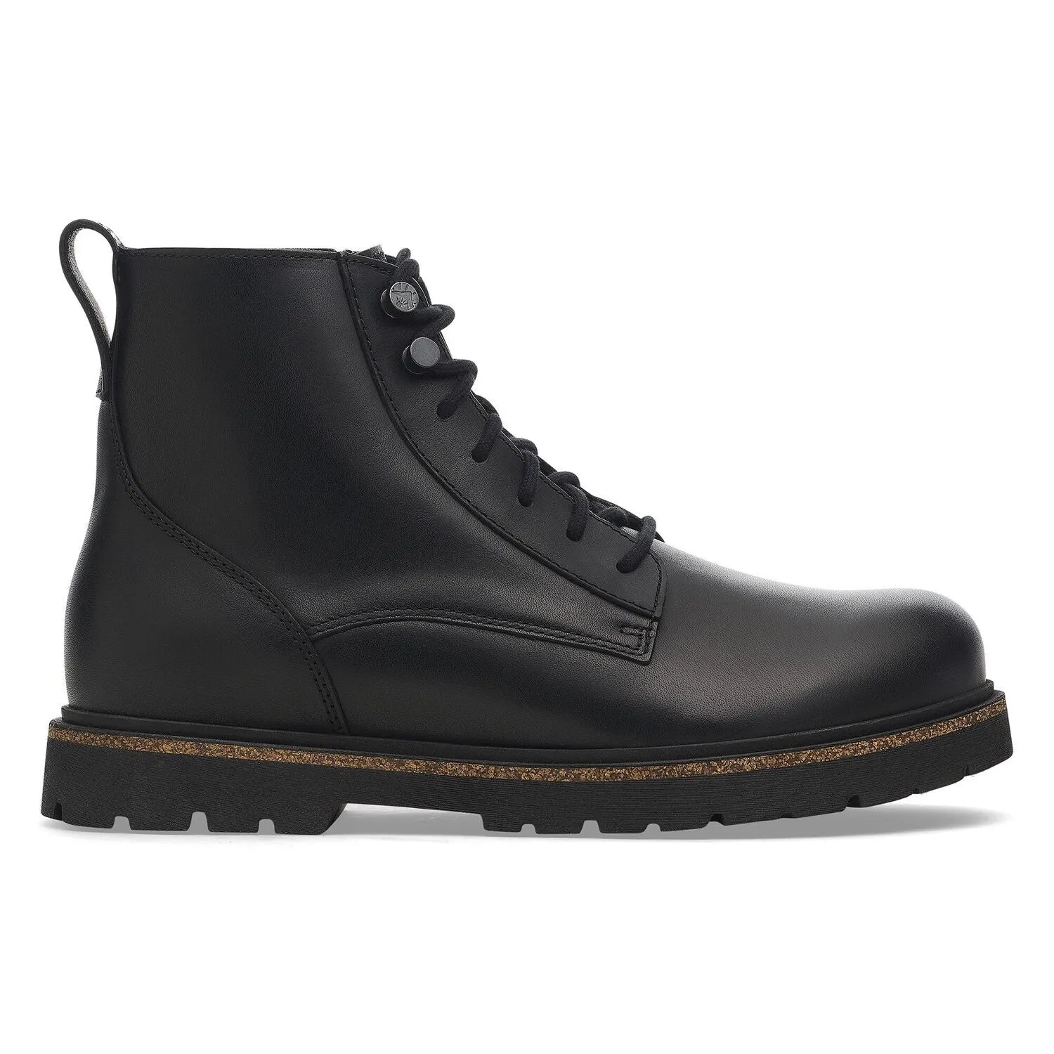 Highwood Lace Mid | Men | Leather | Black Everyday Smart Cold Weather Fashion