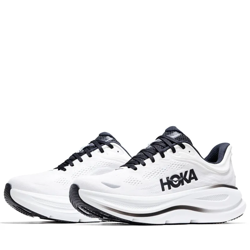 over - pronation Hoka Bondi 9 - White/Black