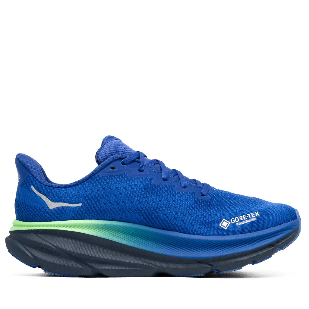 short - distance running shoes Hoka Clifton 9 Gore-Tex - Dazzling Blue/Evening Sky