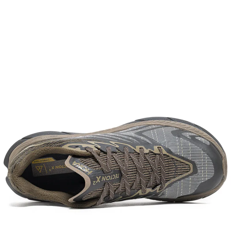 Quick Sprint high - altitude running shoes Hoka Tecton X 2 TS - Deep Umber/Black