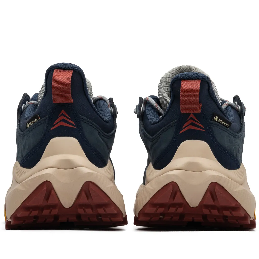 Hoka U Kaha 2 Low GTX - Limestone/Shifting Sand lightweight upper running shoes