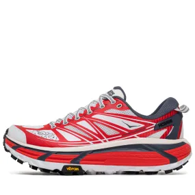 Hoka U Mafate Speed 2 - Cerise/White Rough surface running all - terrain - feature shoes