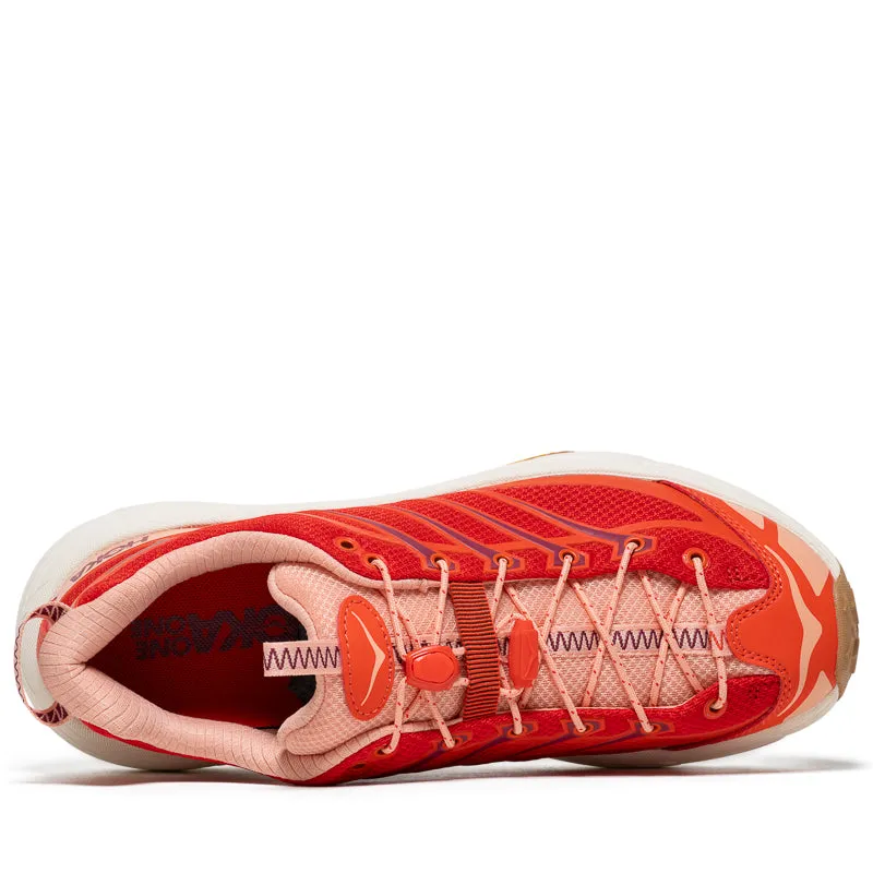 mid-top shoes Hoka U Mafate Three2 - Tomato/Vermillion
