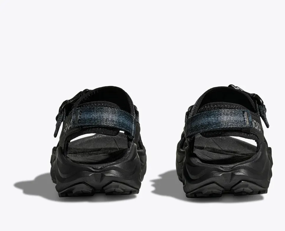 HOKA WOMENS INFINI HIKE - BLACK / BLACK Step Easy