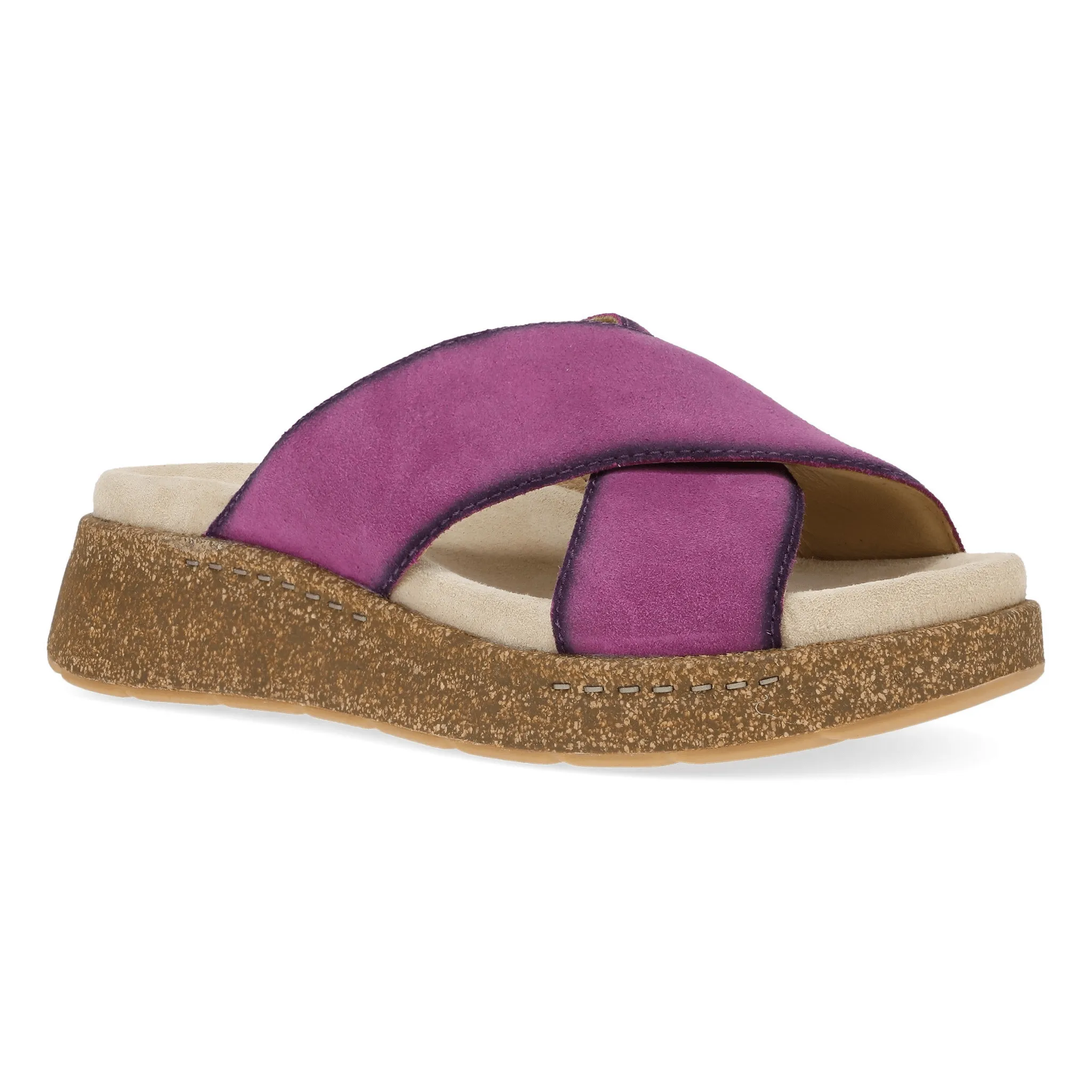 Fantasy Path Trend Hot Bridget | Burnished Suede | Plum
