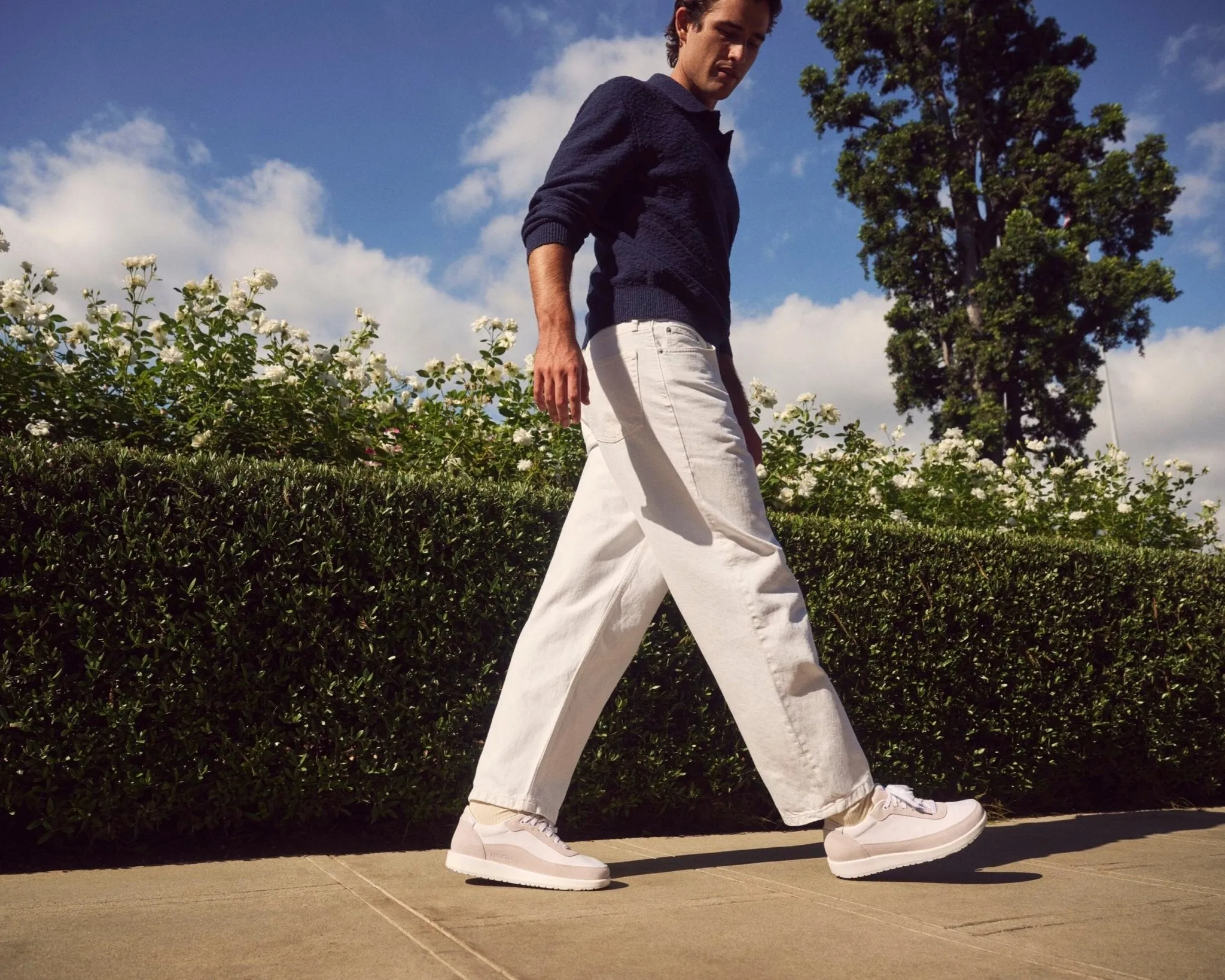 Classic Comfort Slope Honnef City | Suede | Antique White