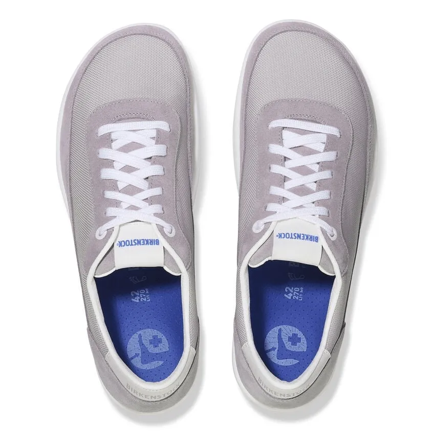 Honnef City | Suede/Textile | Whale Gray/Stone Coin Retro Mood