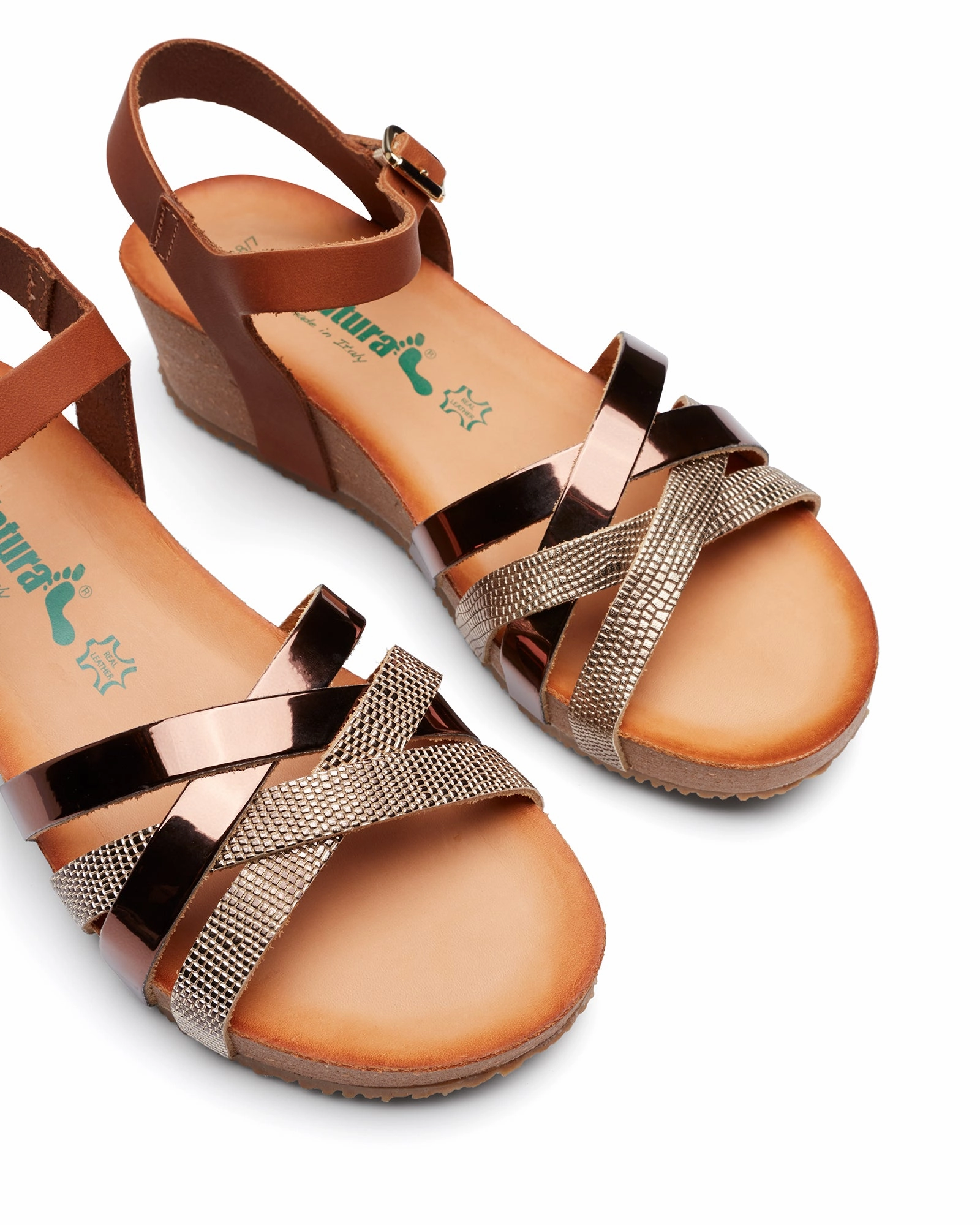 Relaxed Flip-flops All-Day Use Briscola Metallic Multi