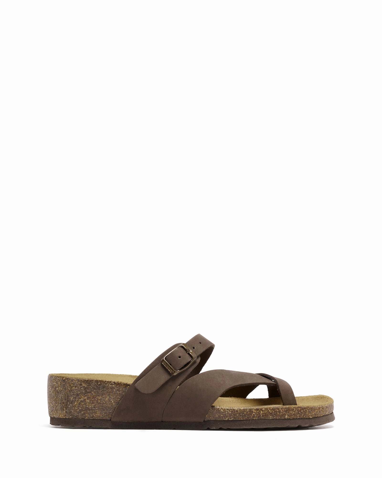 Bari Chocolate Flexible Sandals