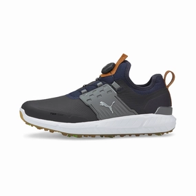 IGNITE ARTICULATE DISC Golf Shoes | Peacoat / Puma Silver / Quiet Shade Comfort Motion