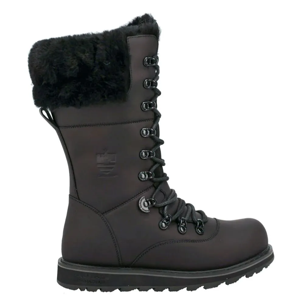 Anti Friction Industrial Site Impact Ready Shell Royal Canadian Women's Castlegar in All Black