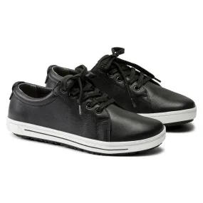 Performance World Step QO500 Lace Up | Leather | Black