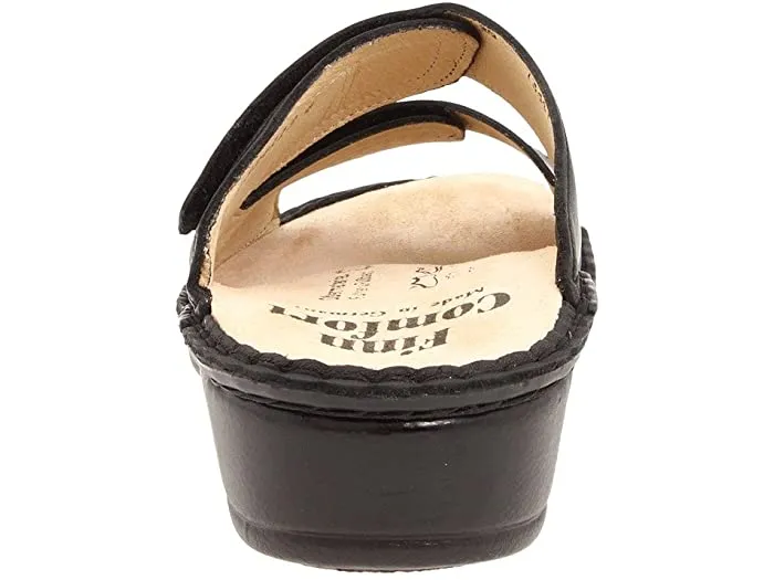 Jamaica Soft Classic | Women | Black Nappa Silver Shine Smooth Soles