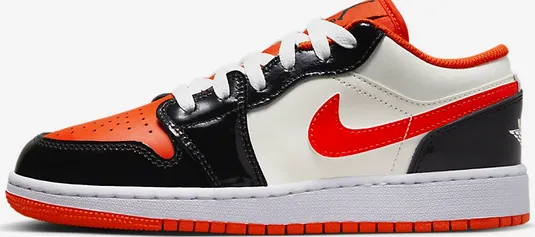 Air Jordan 1 Low GS ??Halloween?? Comfort toe