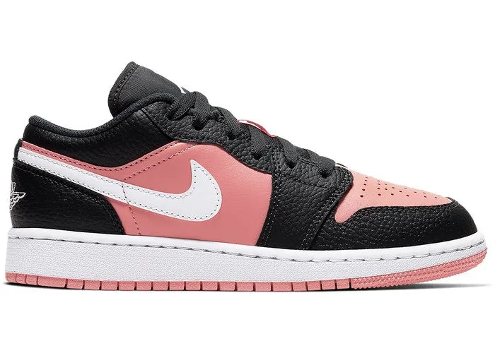 Chic Fit Clean Step Jordan 1 Low Black Pink Quartz (GS)