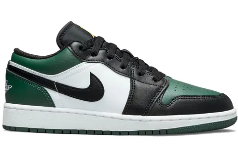 Jordan 1 Low Green Toe (GS) Ventilated Mesh Sunny Walks