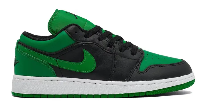 Jordan 1 Low Lucky Green (GS) Strong Step