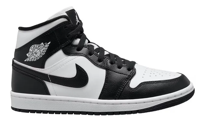Shine Tone Moon Tone Jordan 1 Mid Panda (Women's)