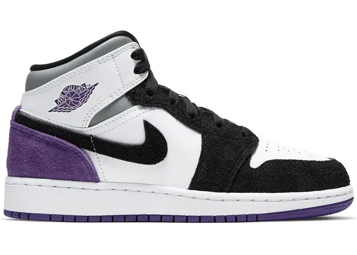 Jordan 1 Mid SE Purple (GS) Sky View Korean Trend