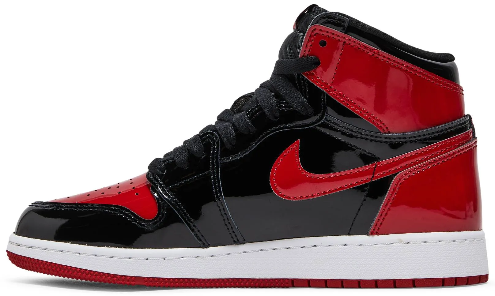 Jordan 1 Retro High OG Patent Bred (GS) Play Hard