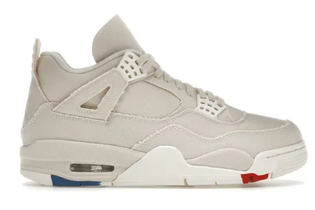 Spring Jump Reinforced toe Jordan 4 Retro Blank Canvas (W)