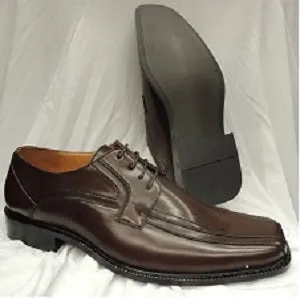 Julian --  Men's Dress Oxford  -- Brown Anti   Slip Sole
