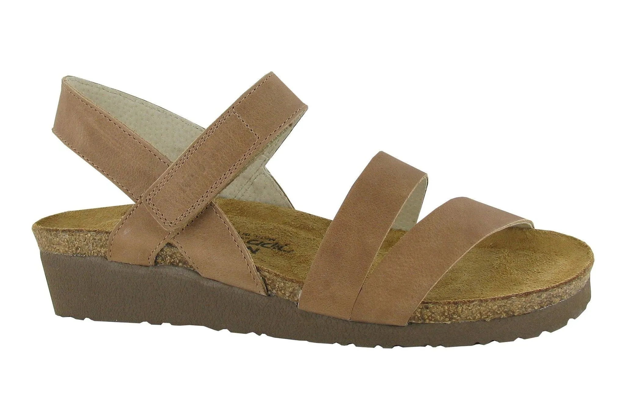 Kayla | Leather | Latte Brown Kind Step Performance