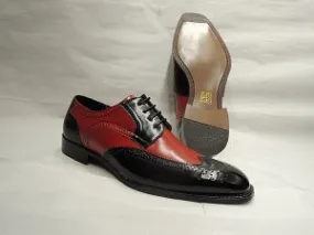 Anti   Bacterial Killian -- Men's Dress Oxford -- Black/Red
