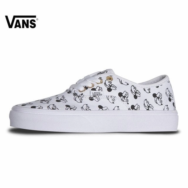 l Vans X Disney Men's & Women's Classic Authentic Low-top Skateboarding Shoes Foot Ease Street Fit