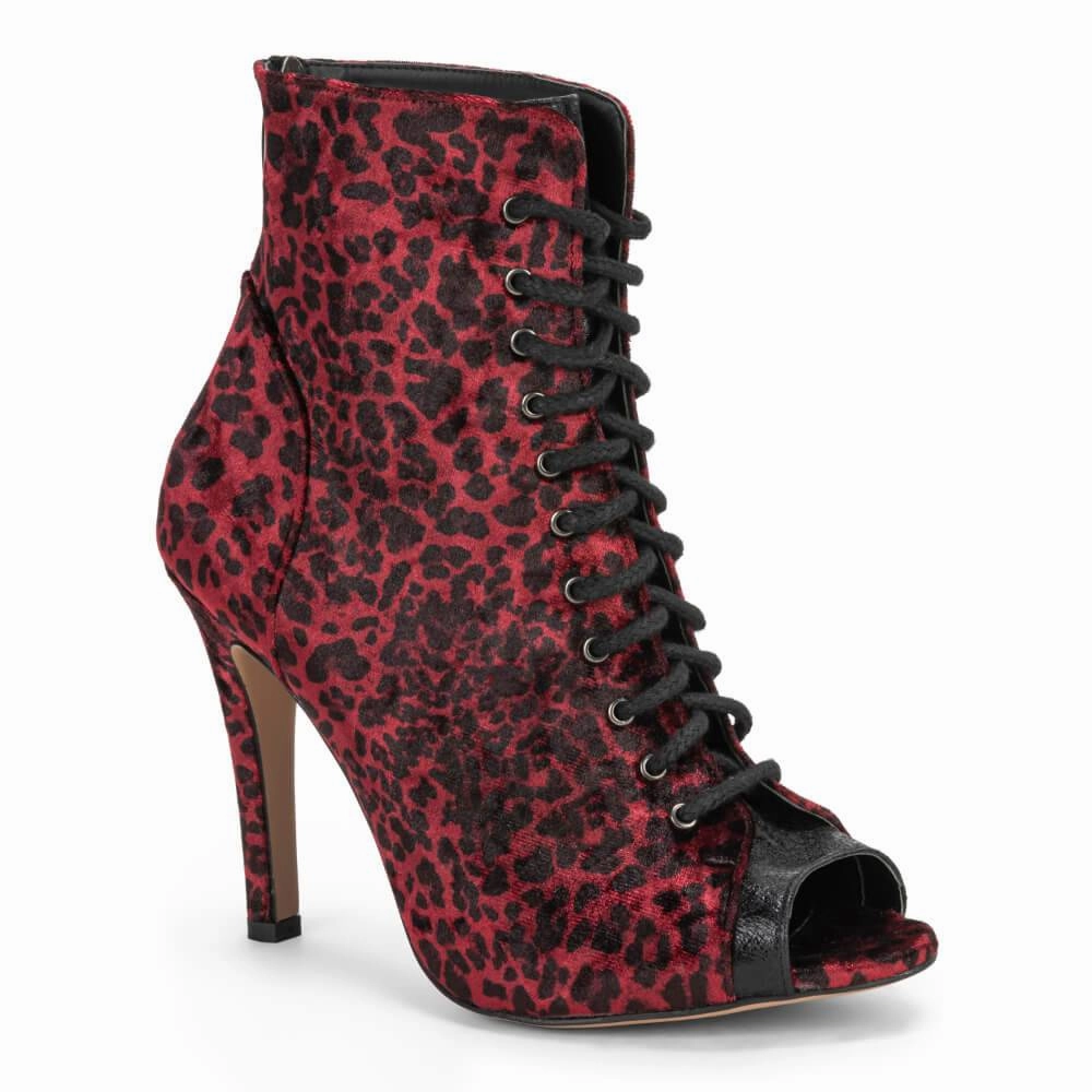 Larrizza - Red Leopard - Street Sole City Spark Romantic Glow
